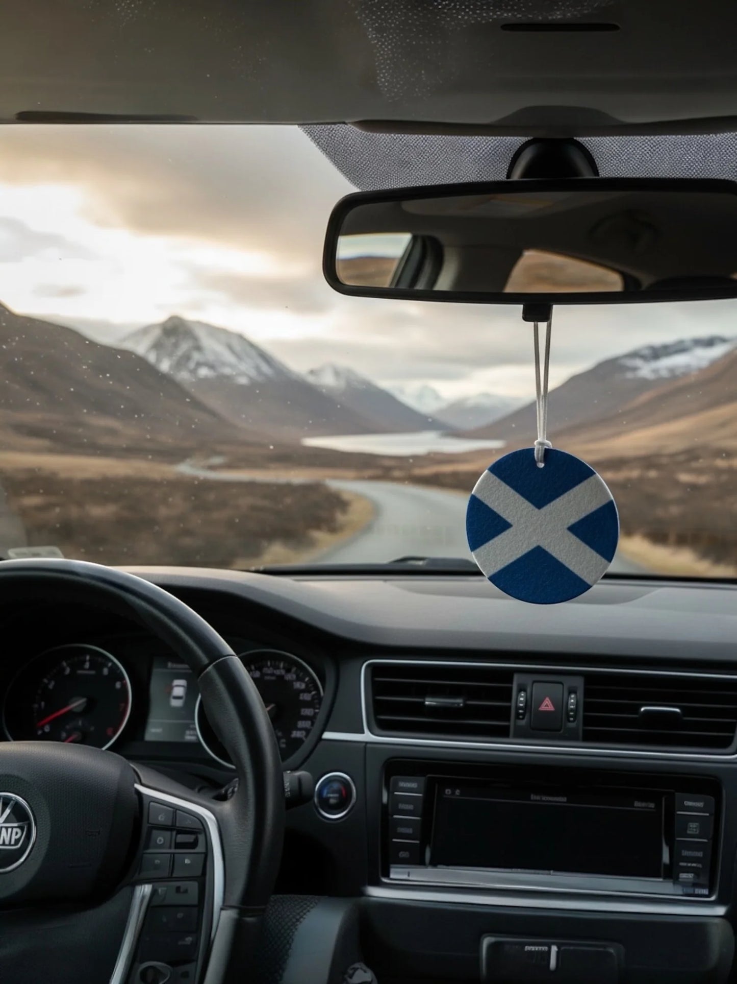 Scotland Flag Rise Now ‘26 Car Air Freshener
